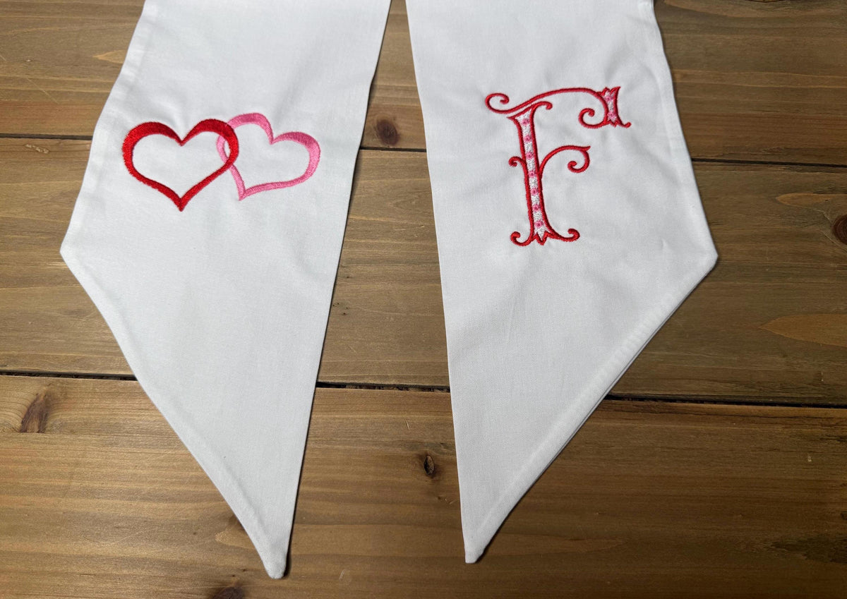 Valentine Wreath Sash