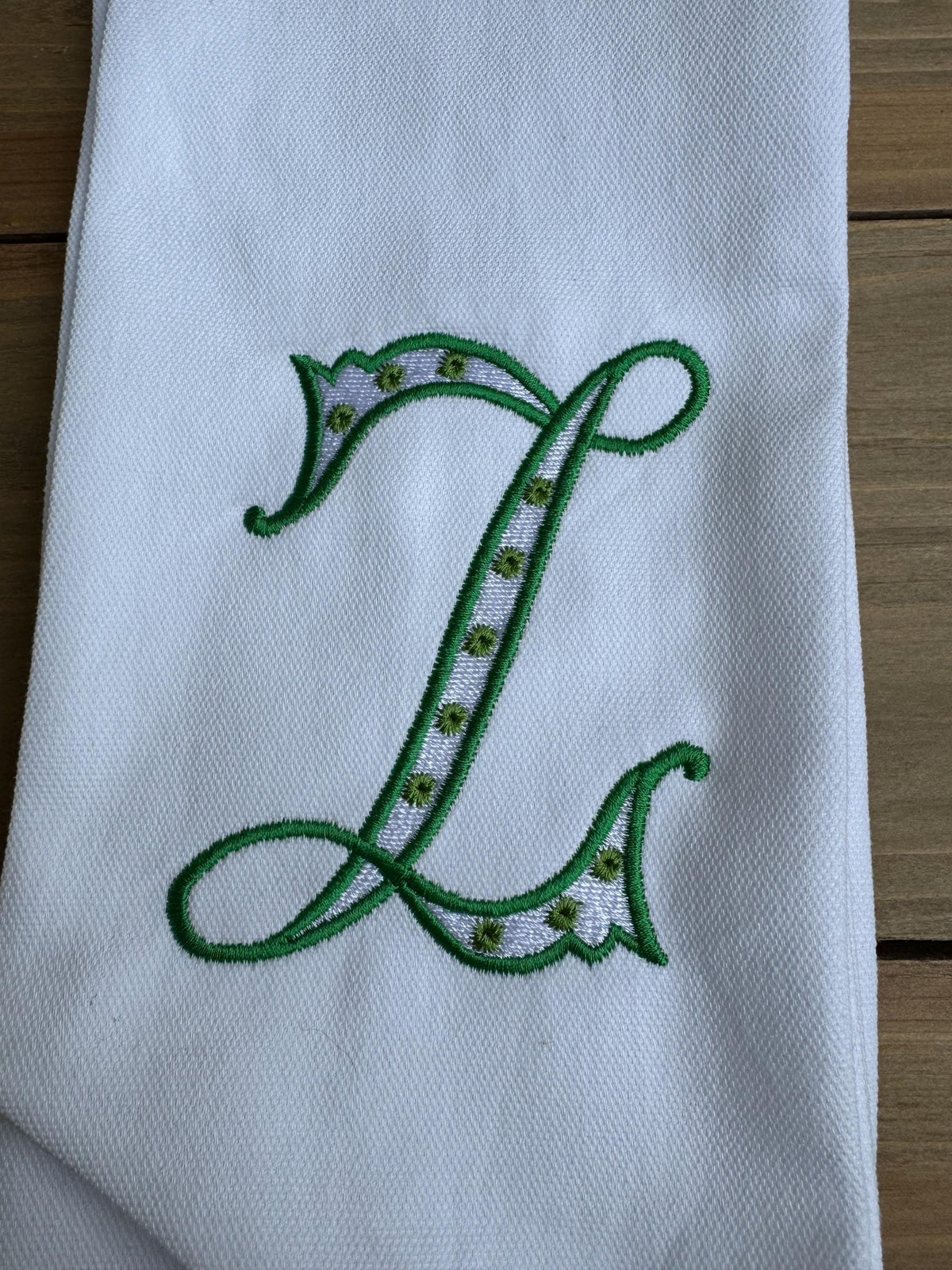 Embroidered St Patrick's Day Wreath Sash: Leprechaun Initial Decor