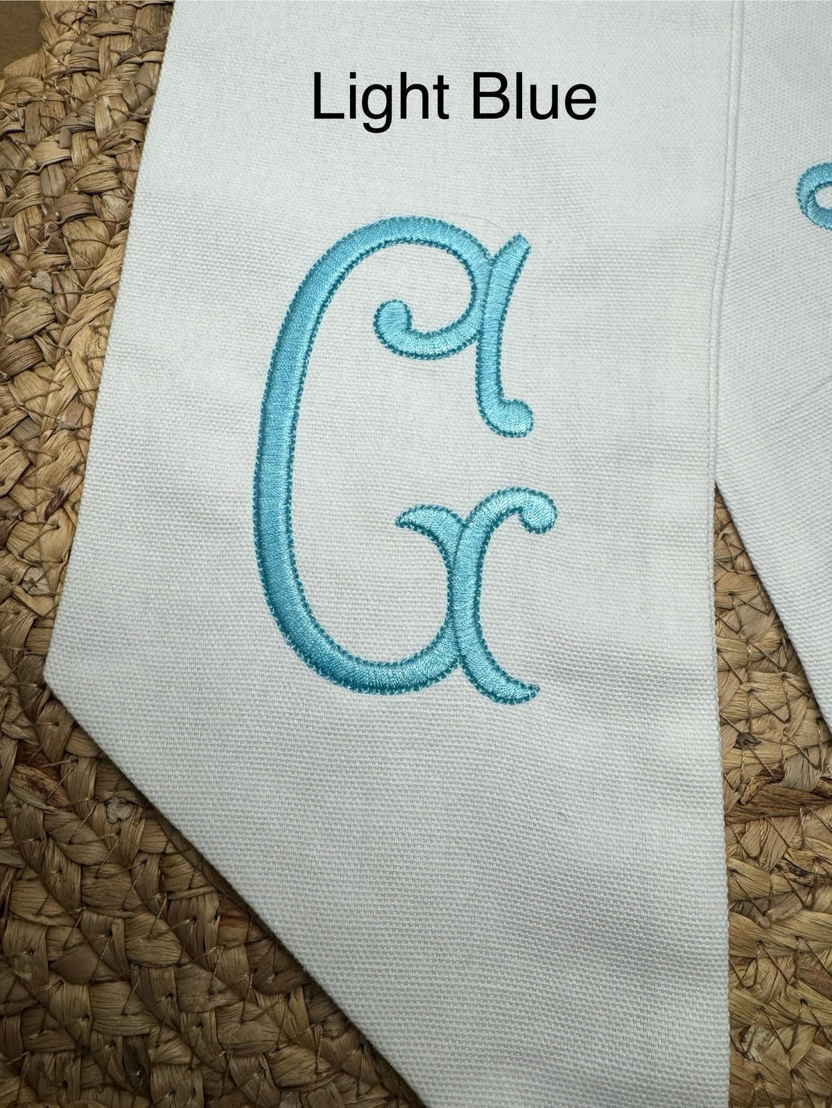 Oyster Wreath Sash
