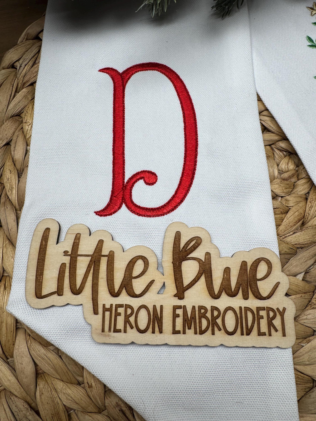 Oh Come Let Us Adore Him Wreath Sash