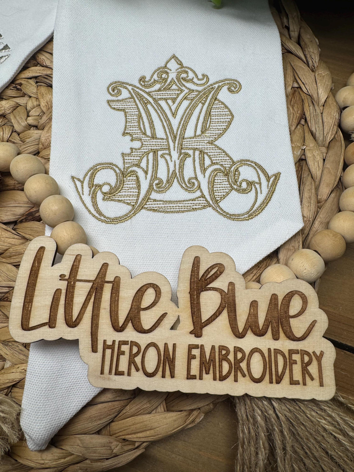 Wedding Wreath Sash