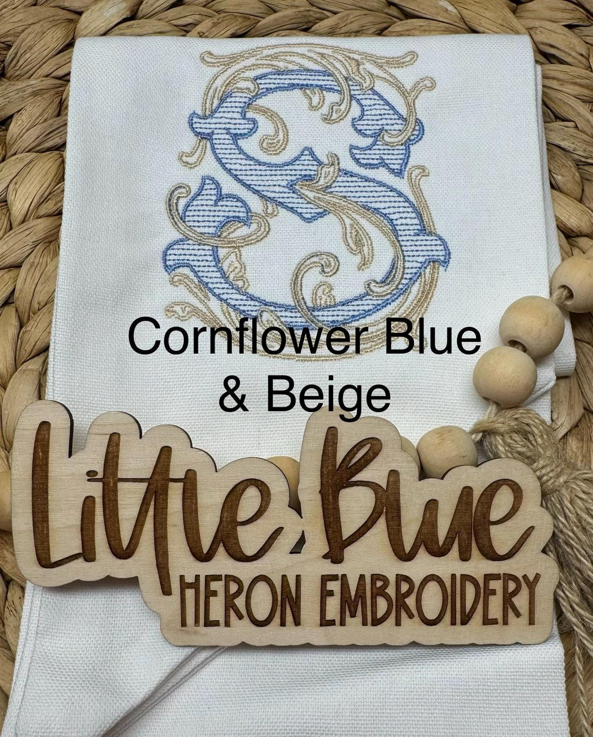 Double Door Wedding Wreath Sashes