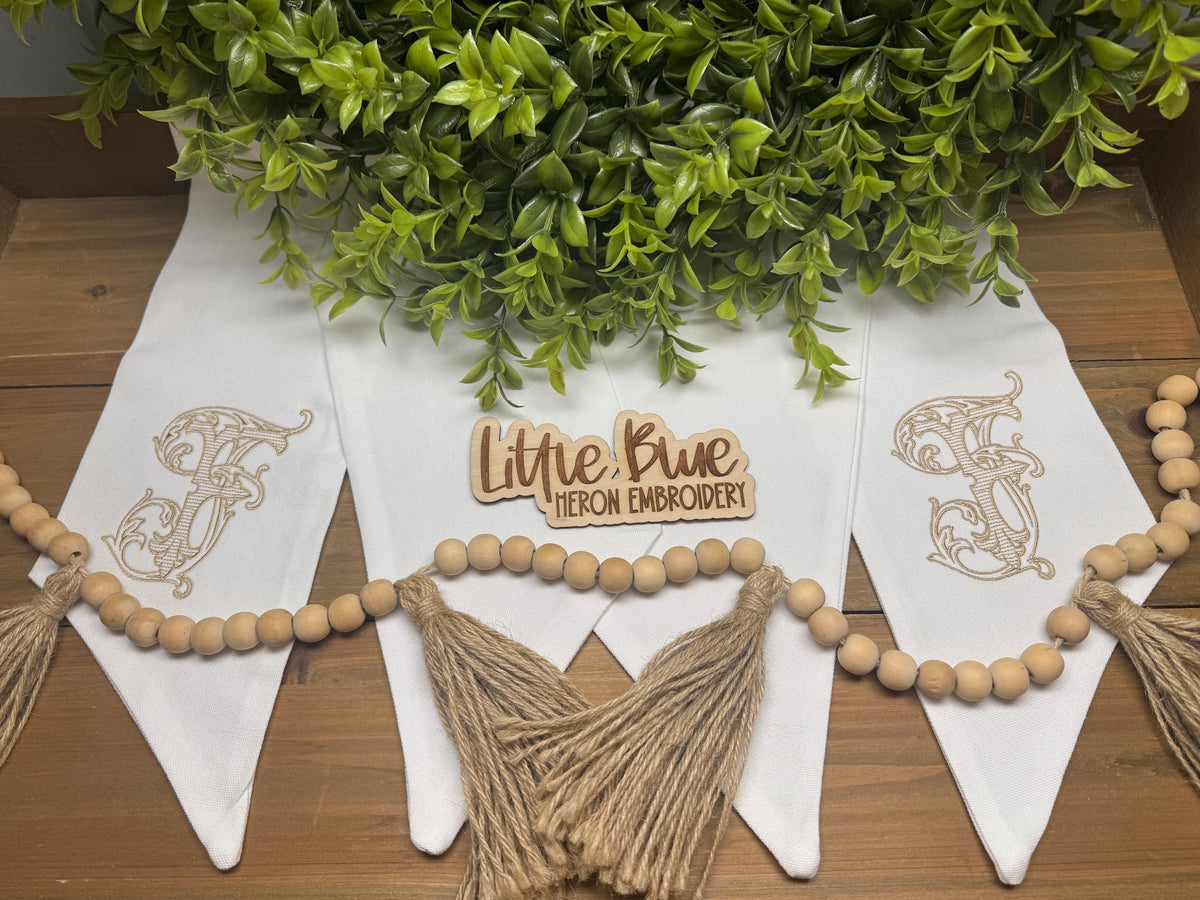 Double Door Wedding Wreath Sashes