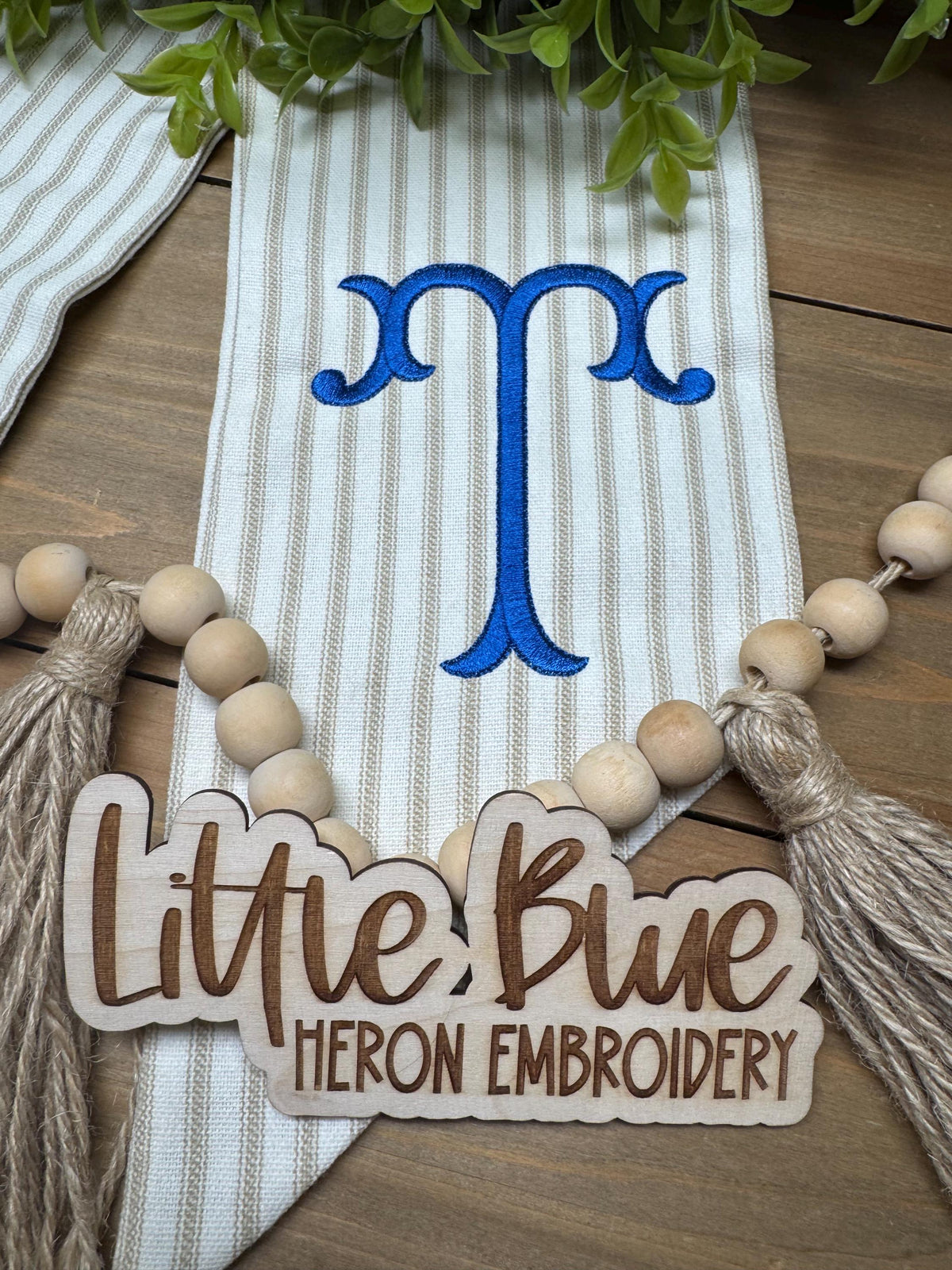 Heron and Crab Wreath Sashes