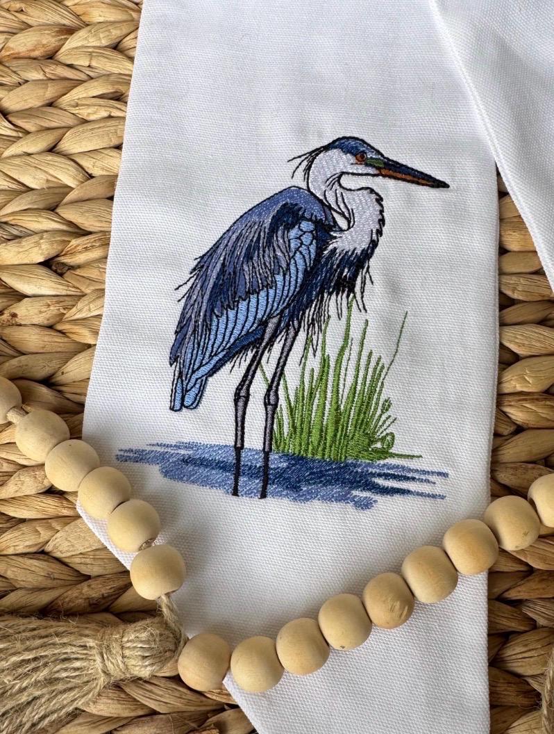Heron and Crab Wreath Sashes