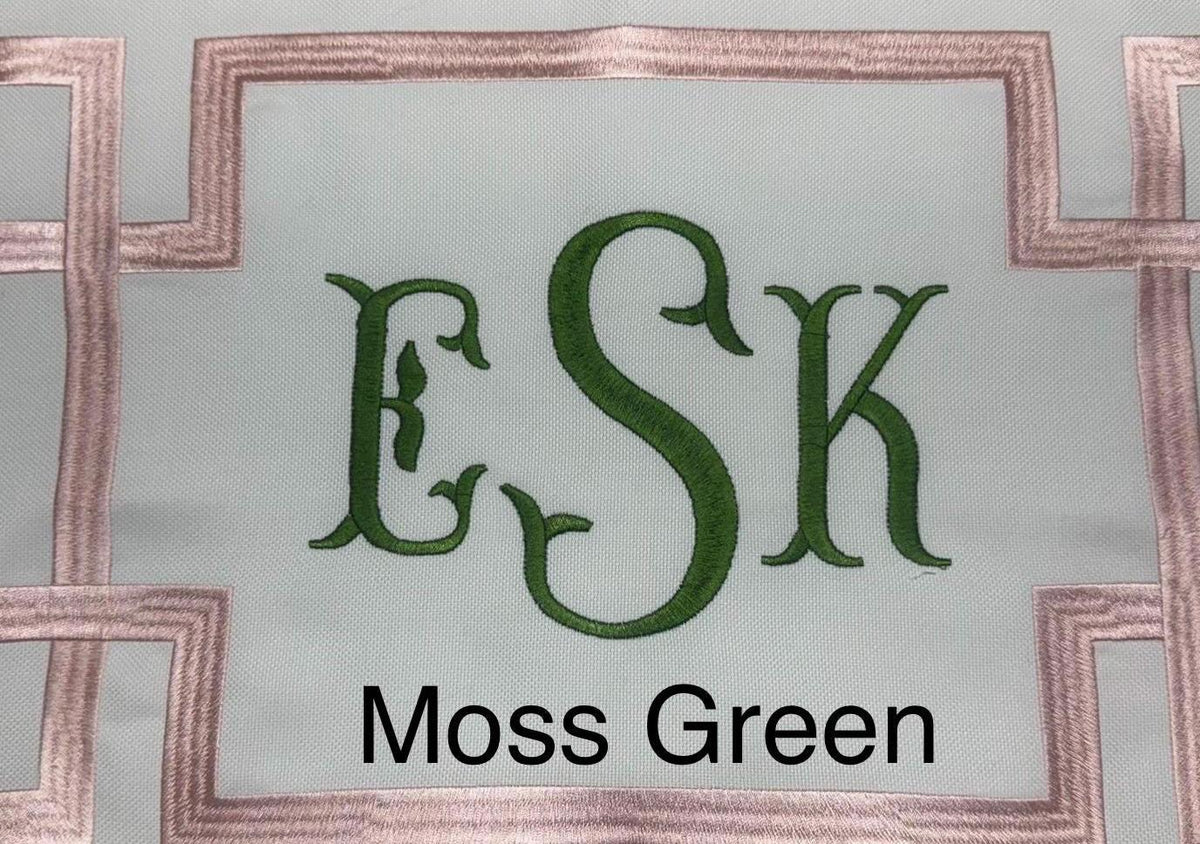 Monogram Pillow Cover