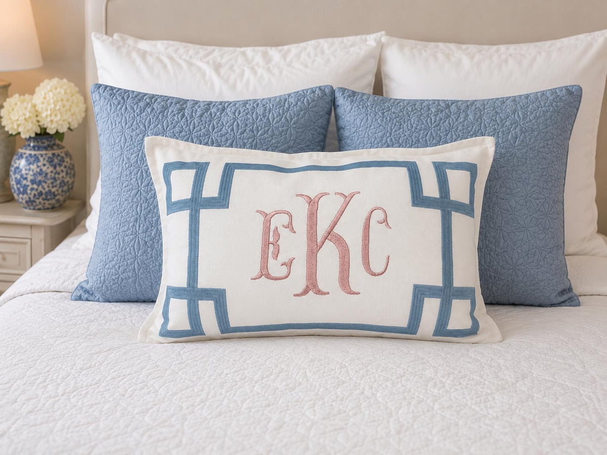 Monogram Pillow Cover
