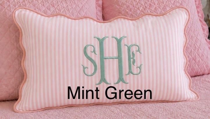 Monogram Pillow Cover